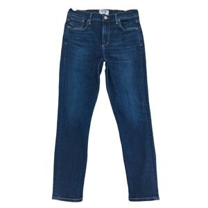 Agolde Jeans Womens 28 Blue Mid Rise Skinny Stretch Denim Made In USA Premium